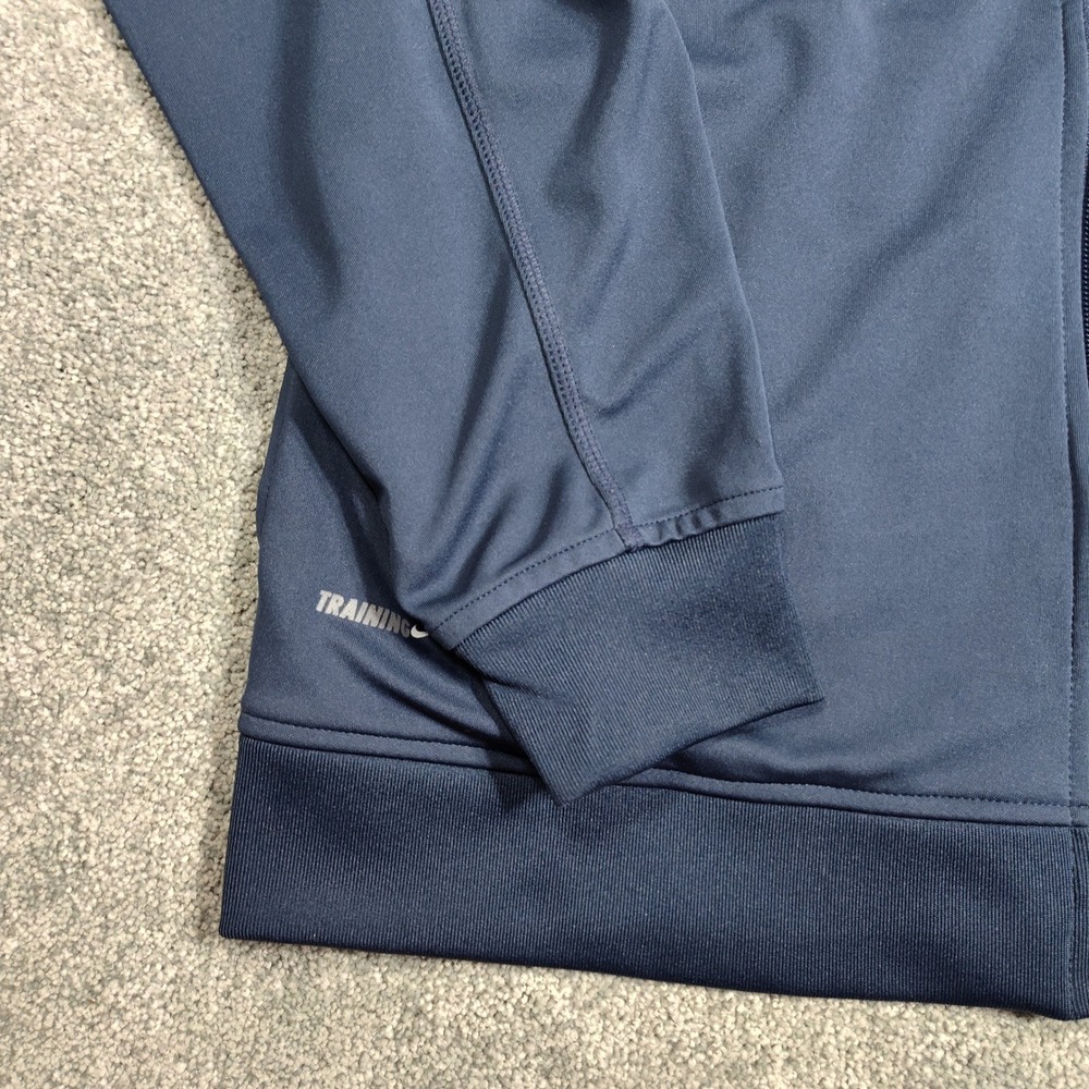 Nike Track Jacket Mens L Training Navy Blue Full Zip Activewear Good - Picture 7 of 12